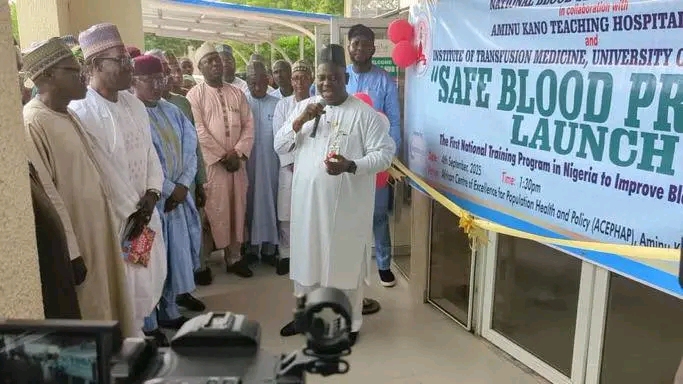 Nigeria Launches National Safe Blood Project to Prevent Transfusion Related Deaths