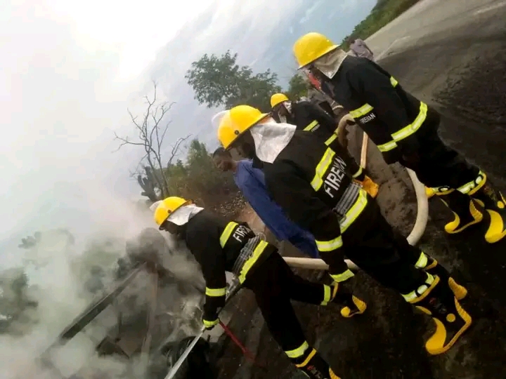 Tragic Blaze on Ilorin -Jebba Highway Claims Two Lives