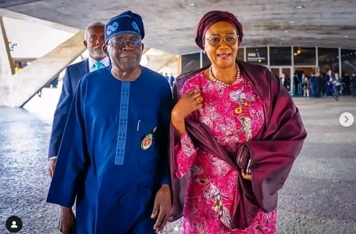 Tinubu hails wife at 65, calls her Confidant and steady anchor