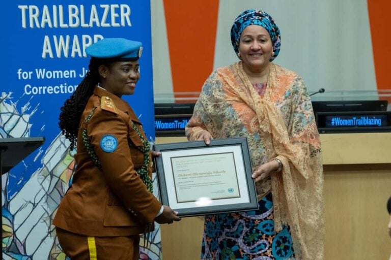 Nigeria’s Ibikunle Shines at UN, Wins Global Award for Prison Reforms in DRC
